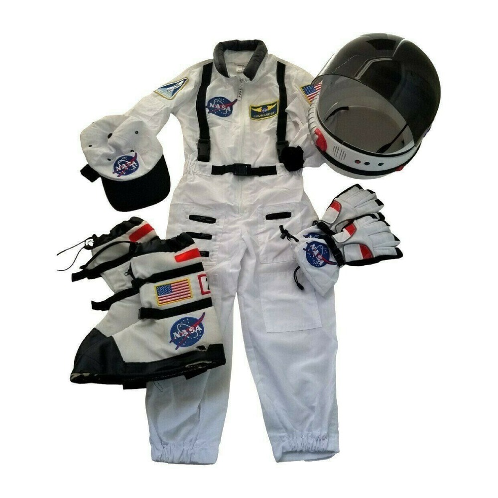 NASA Astronaut W/ Sound Activated Helmet | Complete Costume | 6-8 Years